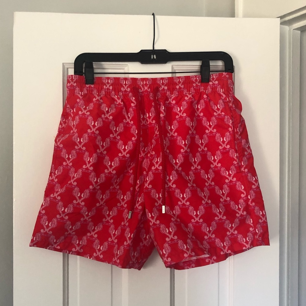 Vilebrequin men’s seahorse swim trunks